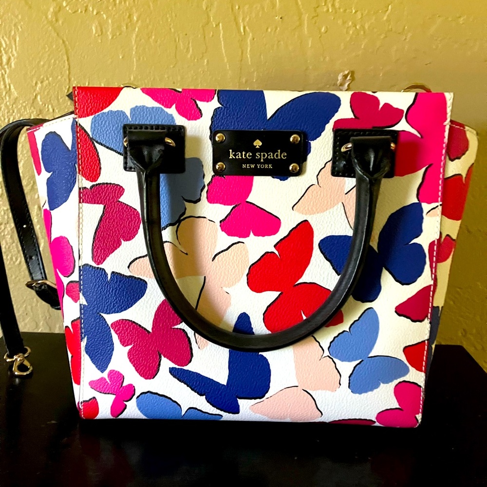 Kate Spade butterfly purse